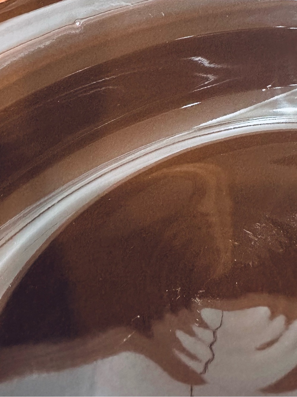 Set of 2 Fiesta Chocolate Brown CASSEROLE DISH Homer Laughlin Vintage Fiestaware - Picture 8 of 8